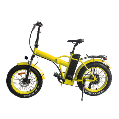 Οπίσθιο αβούρτσιστο 48v ηλεκτρικό ποδήλατο μηχανών που διπλώνει το ηλεκτρικό ποδήλατο 48v 500w 36V 350W