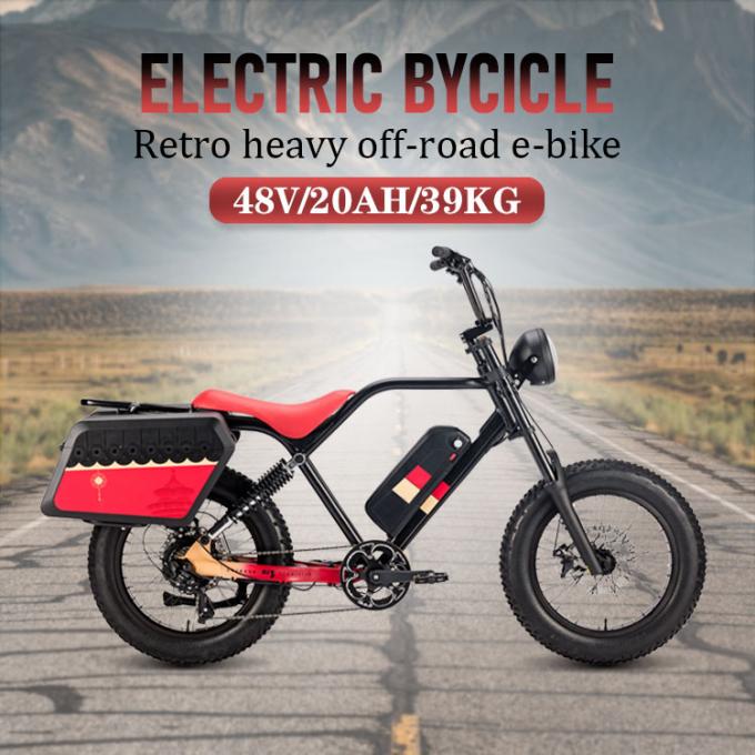 παχιά ρόδα μπαταριών 48v 20AH ποδηλάτων 250W 750w Elektrische Fiets για τους ενηλίκους 0